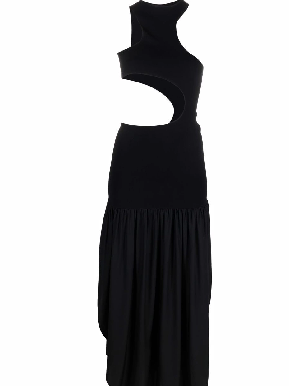 cut-out sleeveless asymmetric Women McCartney Stella dress 0429